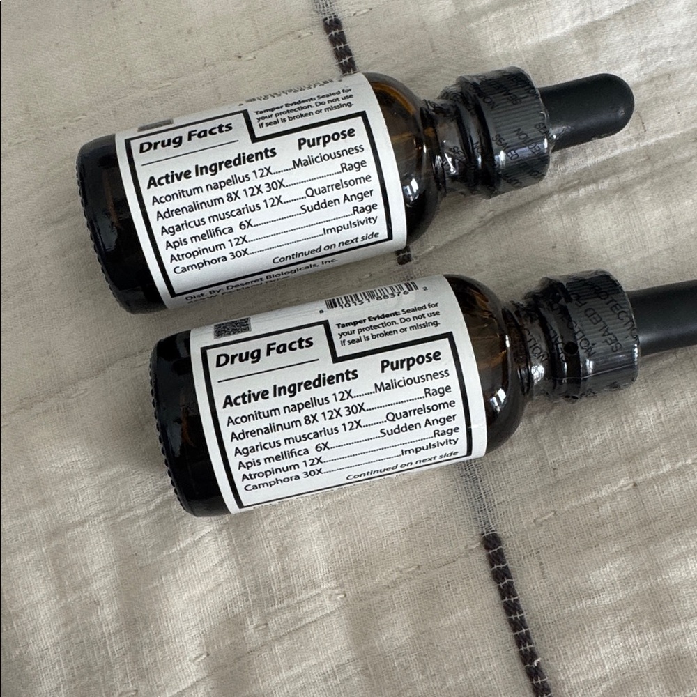 Des Bio Rage drops/NWT (sealed) - Picture 2 of 2